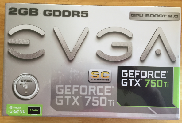 EVGA GeForce GTX 750Ti SC