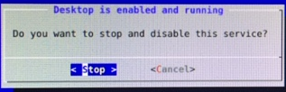 Disable Desktop