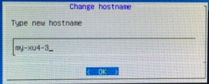 Change Hostname