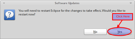 Software Updates Restart Image