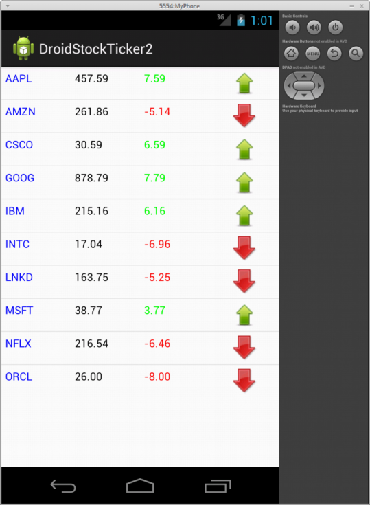 Stock Ticker2 App Image