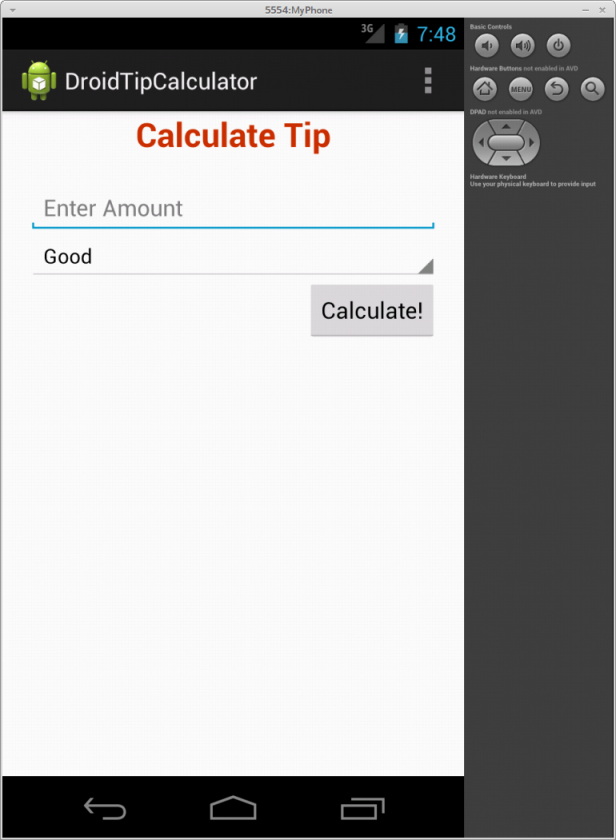 Tip Calculator Image