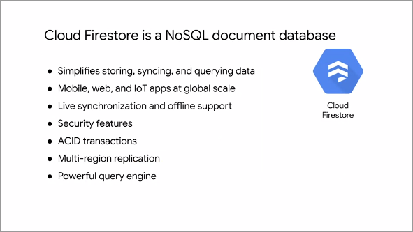 Cloud Firestore NoSQL